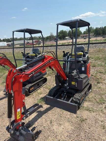 2025 CFG MX15RX Mini Excavator — 13.5 HP Gas image