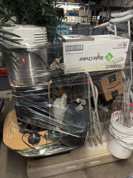 Mystery pallet of merchandise. The pallet itself is not included. Must take all merchandise if you buy it. image
