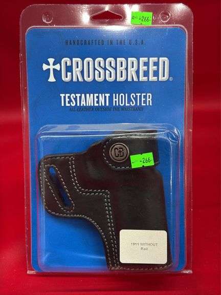 CrossBreed Testament Holster 1911 Without Rail, Right Hand image