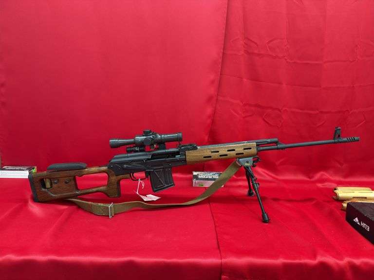 Romarm/Cugir PSL-54 7.62x54R with PSO1 Scope and a bipod image