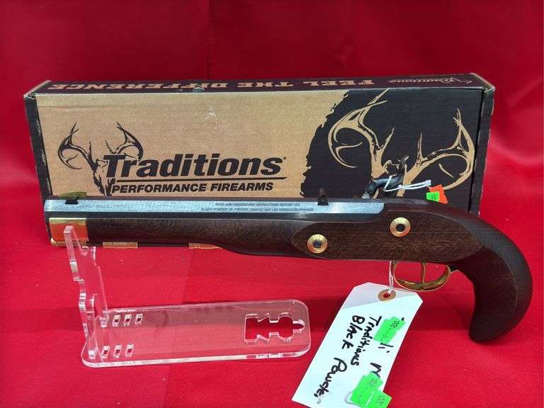 Traditions “Kentucky” 50 cal 1/20 black powder pistol image