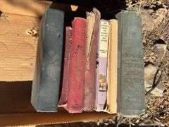 Vintage books and travel games