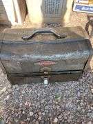 Metal box with craftsman sander