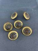 Set of 6 American Legion Buttons, W.S. Co Pat Dec 6. 1910