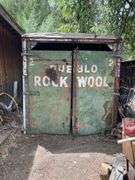 Shed made of on old box truck