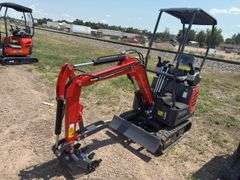 2025 CFG MX15RX Mini Excavator — 13.5 HP Gas, Hydraulic Thumb