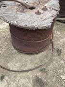 Spool of heavy cable