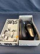 SAS black loafers