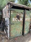 Shed made of on old box truck