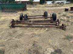 Trailer house axles