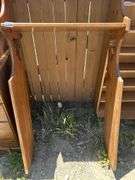 Wooden Toilet Shelf