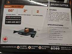 New Wolverine Skid Steer Brush Cutter Attachment
