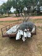 Trailer with contents