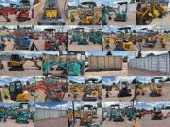 July Equipment, Steel Buildings, and attachments auctions