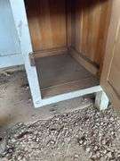 Antique farmhouse desk. Contents not included