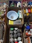 Mixed Lot of Household, Garden, and Hardware Supplies