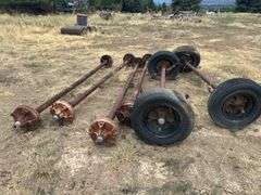 Trailer house axles