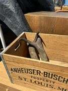 Anheuser-Busch Inc. St. Louis, MO Property Crate with Antlers