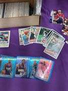 Baseball, basketball, and football cards
