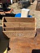 Mixed Box Lot with Wooden Desk Organizer and Decorative Faux Book Box