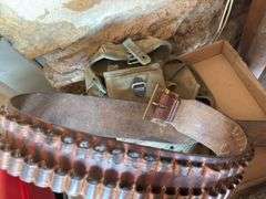 US Army, utility belt, ammunition belt leather,