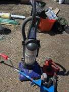 Variety Lot: Vacuum, Leaf Blower, Auger, Drill