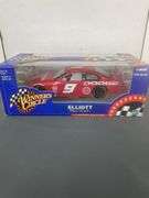 Winner's Circle 1:24 scale die-cast model car of Bill Elliott's #9 Dodge NASCAR race car