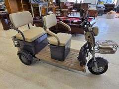 New Assembled IRGC40 Electric Mini Golf Cart- Purple