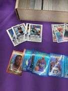 Baseball, basketball, and football cards