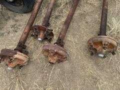 Trailer house axles