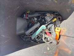 Mixed Lot of Metal Pipes, Wiring, Tools, and PVC Fittings