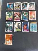 Various baseball cards