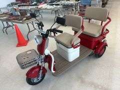 New Assembled IRGC40 Electric Mini Golf Cart- Red