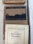 Collection of Early 20th Century War-Related and Language Books