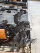 New Wolverine Skid Steer Auger Drive & Bit Attachment
