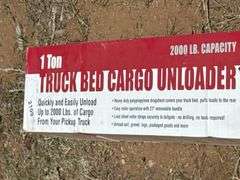 Haul Master Truck Bed Cargo Unloader - 1 Ton / 2000 LB Capacity