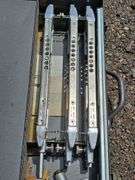 Mixed Lot of Tools: Metal Toolboxes, Wrenches, Levels, and Door Hardware Jig