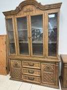 Chest of drawer, dresser, china cabinet all matching