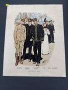1905-1913 United States Navy Uniform Print