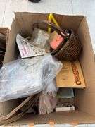 Wicker baskets assorted home decor