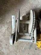 Two electric motors and a winch
