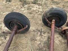 Trailer house axles