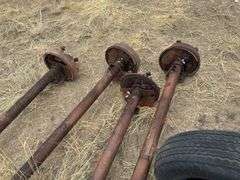 Trailer house axles