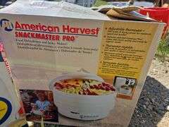 Two Nesco American Harvest Snackmaster Food Dehydrators