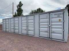 July Equipment, Steel Buildings, and attachments auctions