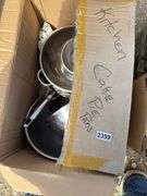 Assorted Kitchen Metalware Bowls and Colander Set