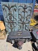 Decorative Wall Panels, Owl Decoy, and Tool Box