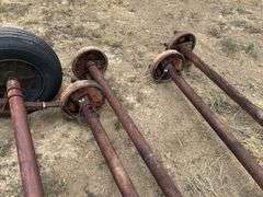 Trailer house axles