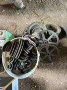 Variety of miscellaneous pully wheels