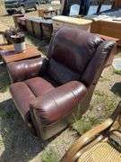 Brown Leather Recliner